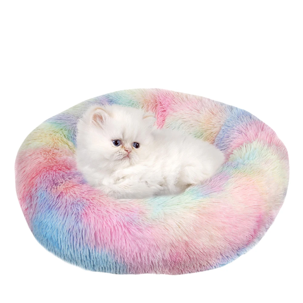 

Super Soft Dog Bed Sofa Plush Cat Mat Dog Beds For Labradors Large Dogs Bed House Pet Round Cushion Corgi