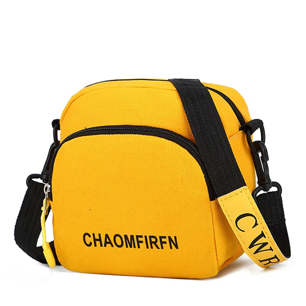 Сумка на плечо Женская холщовая модный однотонный Повседневный тоут саквояж