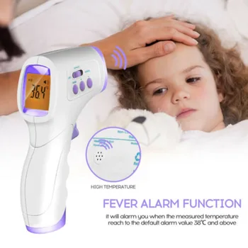 

Non-Contact Digital IR Infrared Forehead Thermometer Body Temperature No Battery