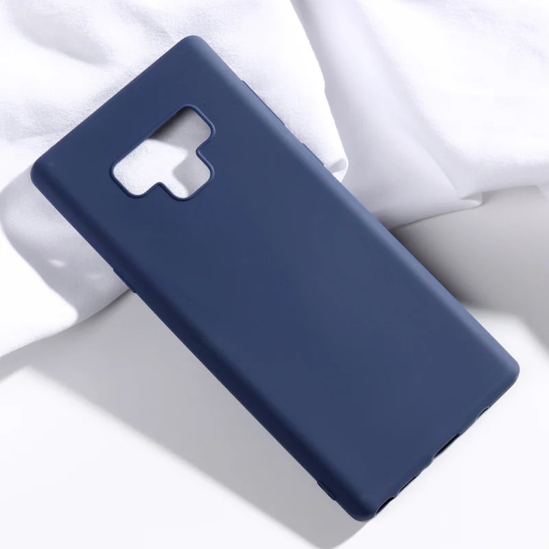 Мягкий силиконовый чехол карамельного цвета для телефона Samsung Note 9 чехлы 6 4 дюйма