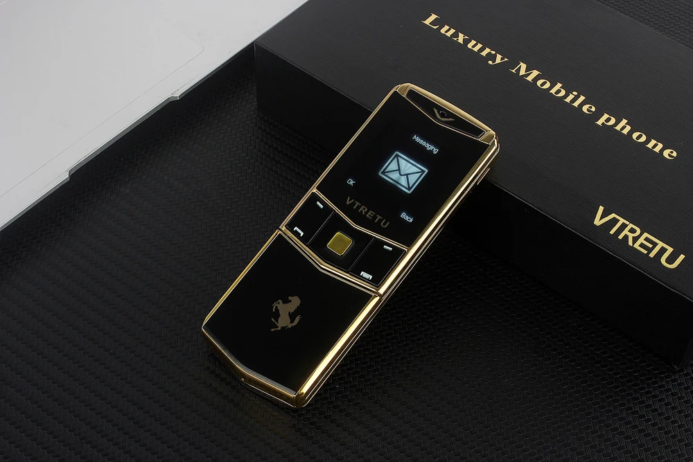 Роскошный Металлический ползунок для телефона с двумя sim-картами Bluetooth Dialer MP3 Вибрация мобильный телефон с камерой FM