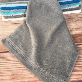 

2pcs/pack 35x35cm Small Square Towel 100% Cotton Hand Towel Solid Face Towel Easy Cleaning
