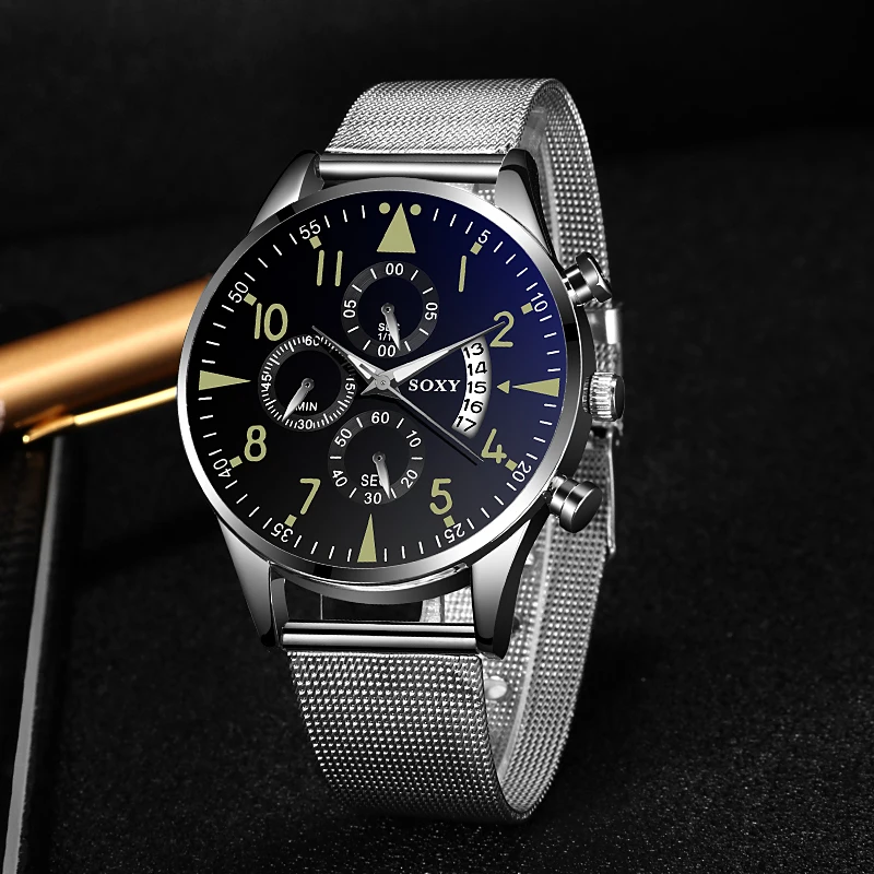 Мужские часы SOXY люксовый бренд мужские спортивные для мужчин Reloj Hombre 2020 дата