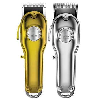

Professional Electric Hair Clippers Beard Trimmer Barber Grooming Kit Rechargeable Cordless Haircut Machine