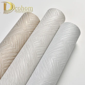 

Modern Glitter Textured 3D Wavy Lines Wave Striped Geometric Wallpaper Hallway Bedroom Background Home Decor Wall Paper