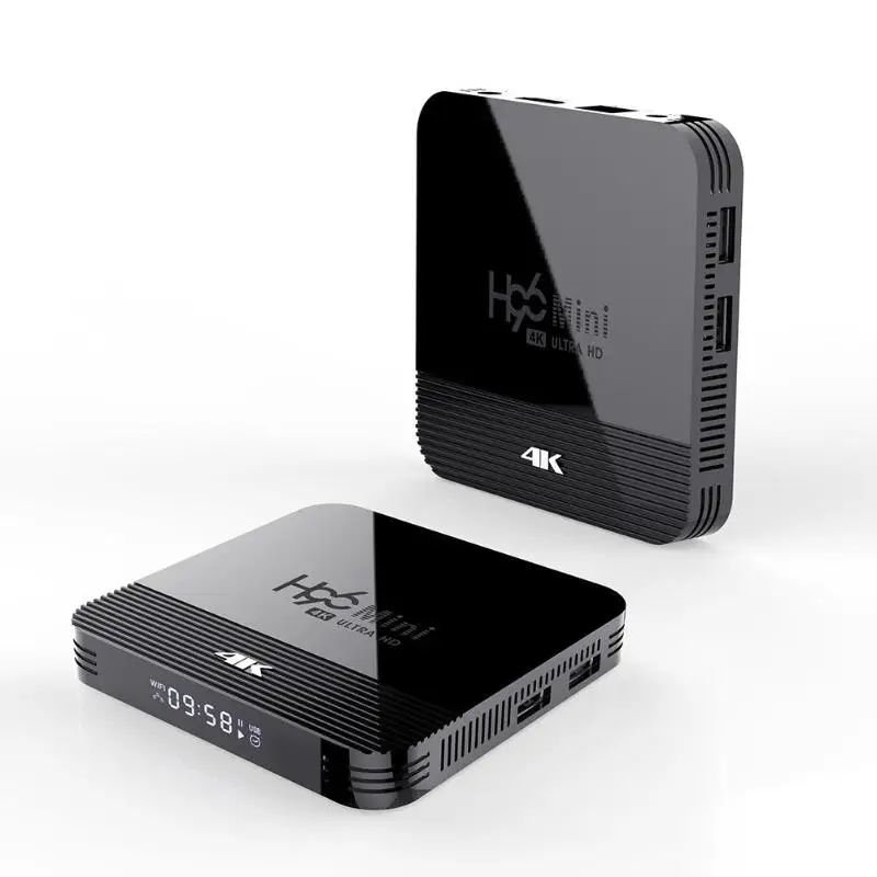 H96 MINI H8 Android 9,0 1+ 8G/2+ 16G RK3228A Четырехъядерный 4K Wifi BT4.0 телеприставка HDMI 2,0 домашний аудио видео умный телевизионный плеер