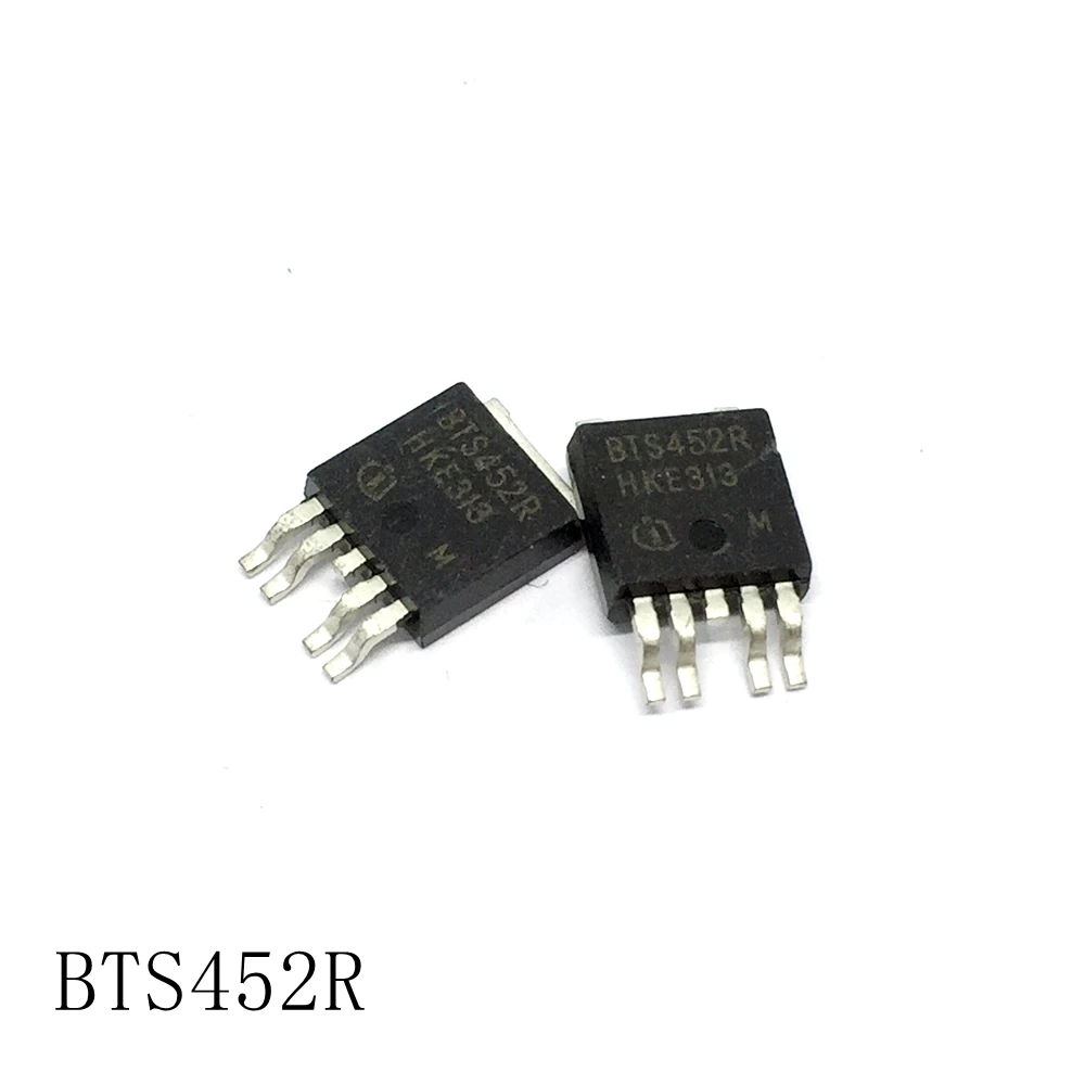 Автомобильный Интеллектуальный переключатель высокого края BTS452R TO-252-5 1.8A/6 V-52 V 10 шт./лот в