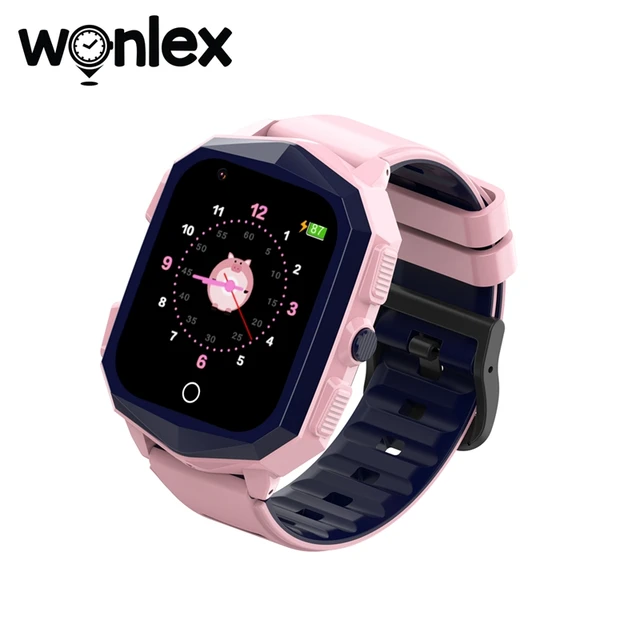 Wonlex-relojes inteligentes para niños, Monitor de SOS para la escuela, con vídeo, KT20S, cámara de fotos, resistente al agua, - AliExpress