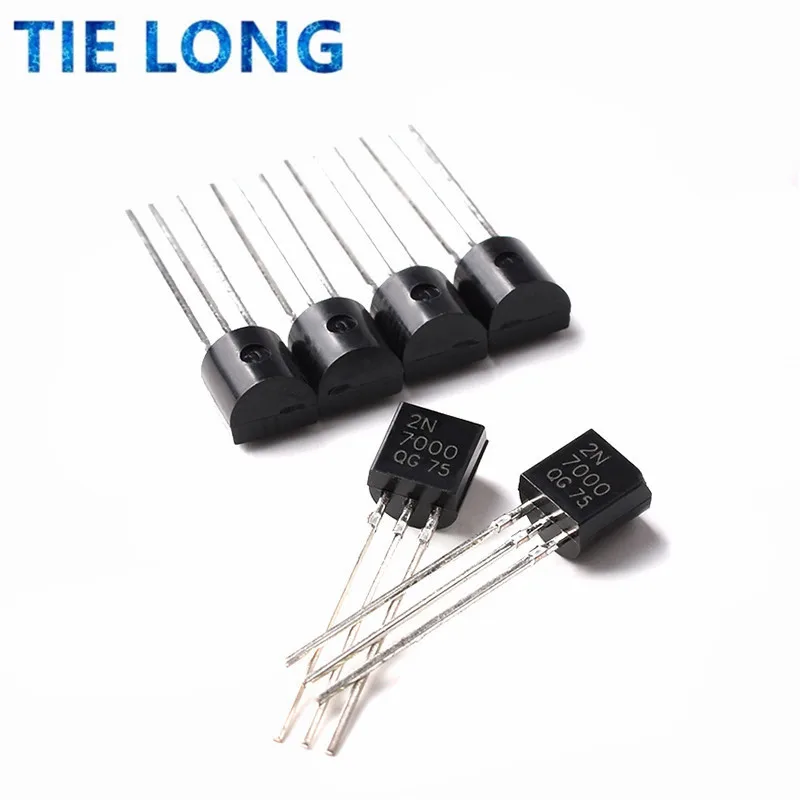 100PCS 2N7000 N-Channel MOSFET TO-92 mosfet transistor