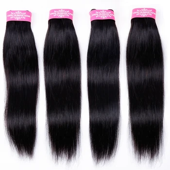

Peruvian Hair Straight Bundles Ur Beauty 100% Remy Straight Human Hair Bundles Weave Extensions Natural Color