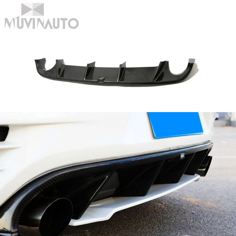 

For Volkswagen Golf 6 For GT I Carbon Fiber Back-end Body Suite Automotive Diffuser 2010-2013
