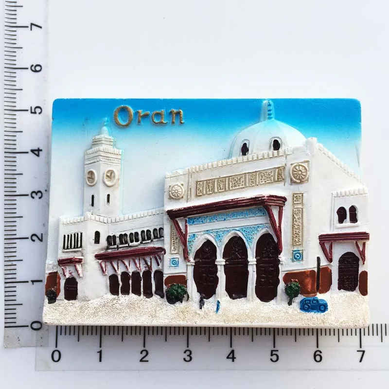Oran Algeria, magnete da frigo da viaggio, souvenir per la casa e la