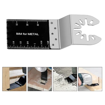 

86*34mm Multifunction Bi-metal Precision Saw Oscillating Blade Multitool Saw Blade for Restorer Power Cutting Tools