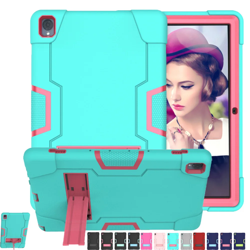 Hybrid Armor Kickstand Silicon Tablet Case on For Huawei Mediapad M6 2019 Media Pad 10.8 inch Stand Shockproof Cover Funda Coque Hybrid Armor Kickstand Silicon Tablet Case on For Huawei Mediapad M6 2019 Media Pad 10.8 inch Stand Shockproof Cover Funda Coque