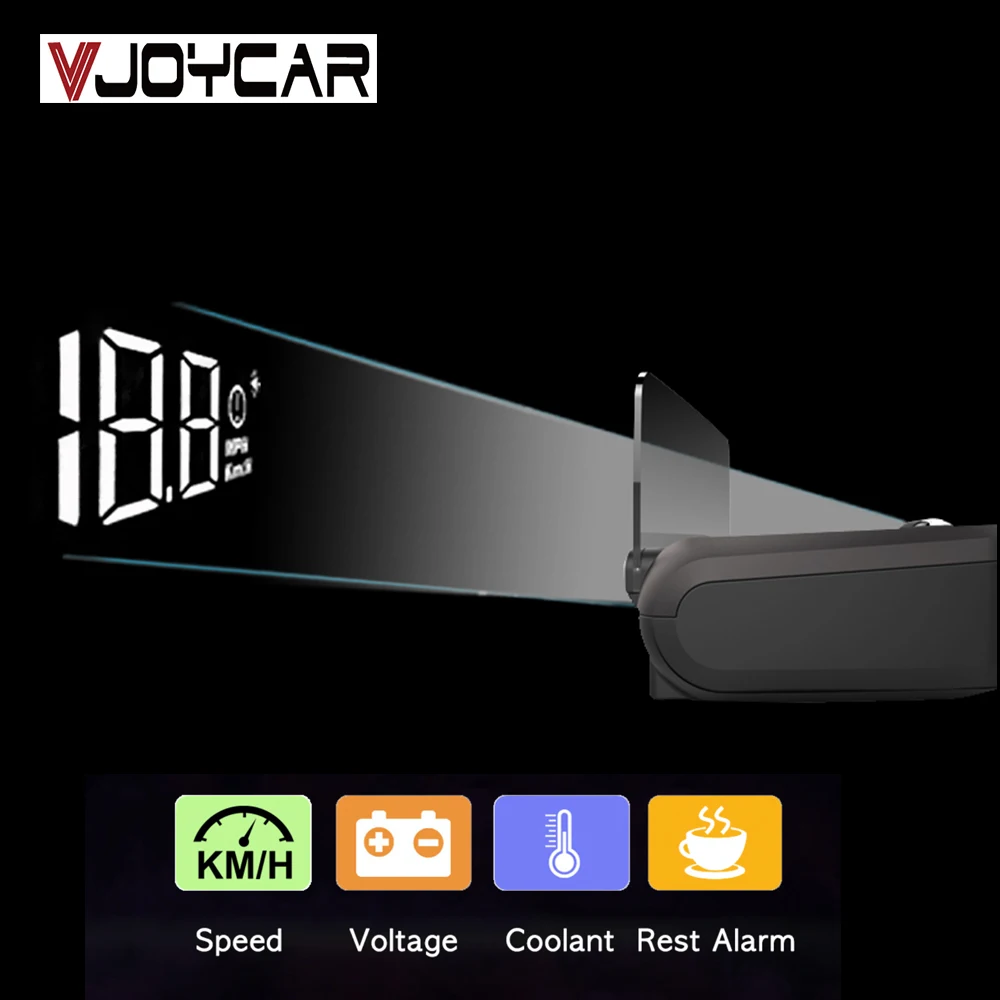 Китай дешевые OBD2 HUD зеркало автомобиля Head Up дисплей цифровой скоростной проектор