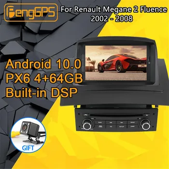

For Renault Megane 2 Fluence Android Radio Multimedia 2002 - 2008 Audio PX6 Car DVD Player GPS Navigation Head unit Autoradio