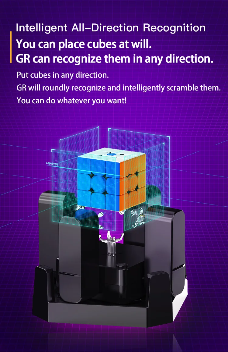 Робот-Ган и Gan356i 3x3x3 Magic speed Cube станция приложение Gan 356 i онлайн соревнования GAN356 i головоломка Cubo Magico Gans Кубики Игрушки