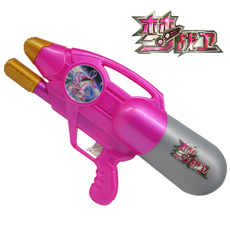 Meng Cattle Star Children Summer Giant God War Team Pressure Pull-out Water Gun Outdoor Drifting Beach Water Toys