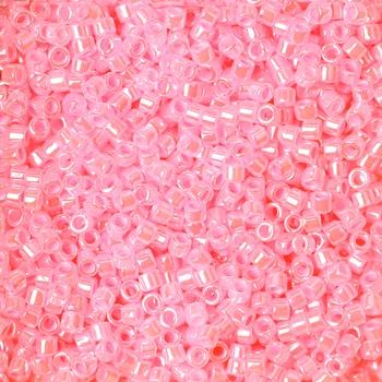

FAIRYWOO 5 Grams/Bag Miyuki Bead DB245 Pink Seabead New Fashion Accessories Women DIY Beads Jewelry For Beaded Necklace Charms