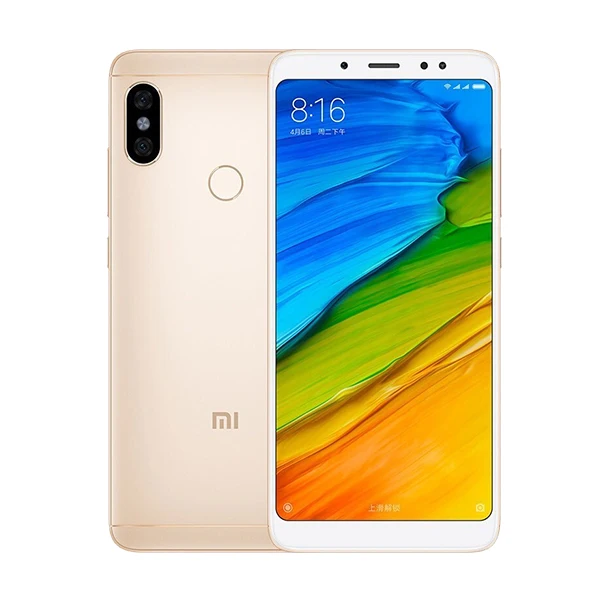 Gold Глобальная версия Xiaomi Redmi Note 5 4GB 64GB Snapdragon 636 Octa, четыре ядра, смартфон с функцией отпечатков пальцев(5,99 дюйма, разрешение Full Экран двойной Камера 4000 мА-ч - Цвет: Gold