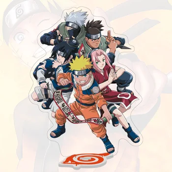 

Anime Naruto Big Display Stand Plate Cartoon Figure Itachi Stand Holder Model