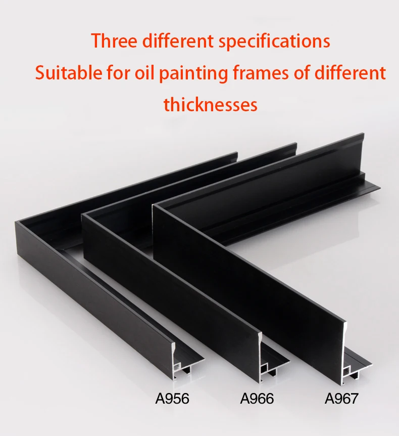 Billig Metall bilderrahmen Leinwand Malerei Rahmen Für Ölgemälde Rahmen Für Home Dekoration Kunst DIY aluminium legierung ramka na zdjecie