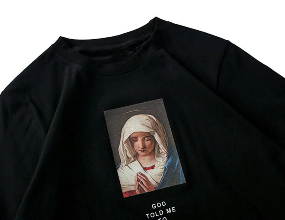 Уличная футболка с принтом Mary, футболка с коротким рукавом, летние повседневные хлопковые топы в стиле хип-хоп, футболки Swag, летние уличные трендовые футболки