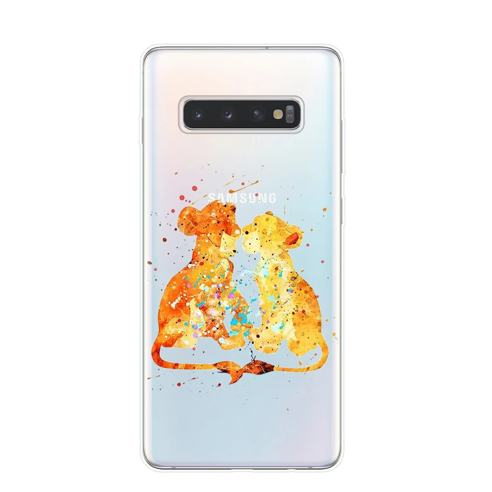 Акварельный художественный чехол с русалкой для samsung Galaxy S10 S9 S8 Plus S6 S7 Edge S10E Lite 5G