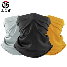 

Breathable Tube Scarves Neck Gaiter Headband Face Shield Half Lightweight Face Cover Scarf Bandana Balaclava Men High Quality