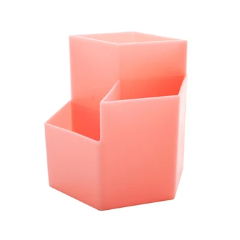 

New Multi-function Hexagon Table Organizer Makeup Cosmetic Holder Desk Table Pen Pencil Storage Box Case