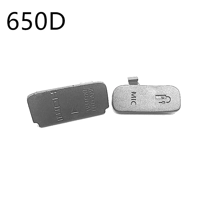New USB /HDMI-compatible MIC Rubber Cover For Canon EOS 650D 700D Rebel T4i Kiss X6i / X7i T5 Camera | Электроника