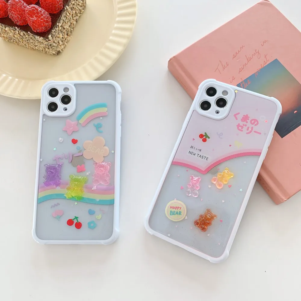 

Cartoon transparent dustproof and shatterproof phone soft case forApple 6 6s plus 7 8 7plus 8plus x XR XS Max 11 11pro Max