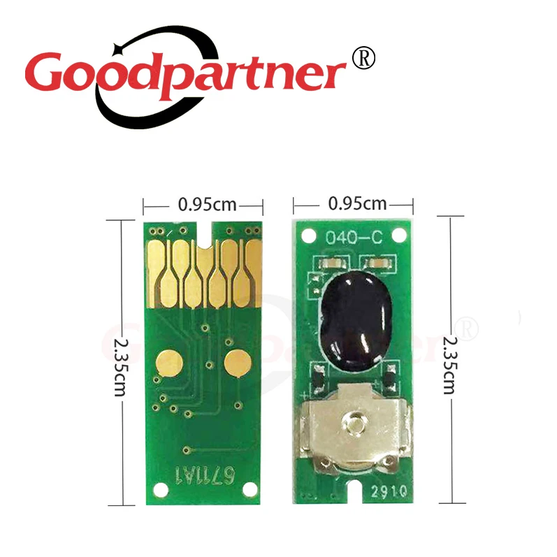 2X T6711 L1455 чип коробки для обслуживания чернил Epson WF 7610 7620 7720 7110 7210 7510 7615 7710 7715 3010 3520