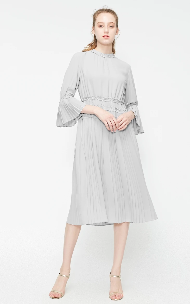 Vero Moda женское платье со шнуровкой и рукавами 3/4 | 31917C556