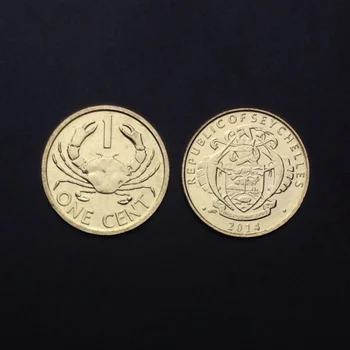 

Seychelles 1 cent 16mm Africa Coins Old Original Infrequent Coin Commemorative Edition 100% Real Random Year