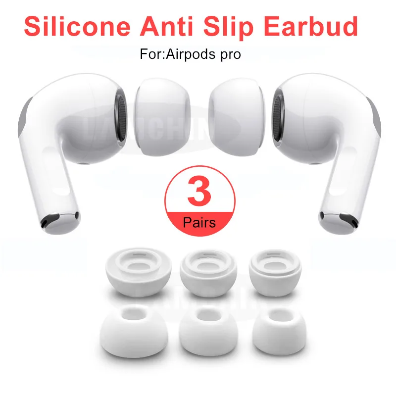 Идеально подходит для наушников AirPods Pro противоскользящие вкладыши силиконовый