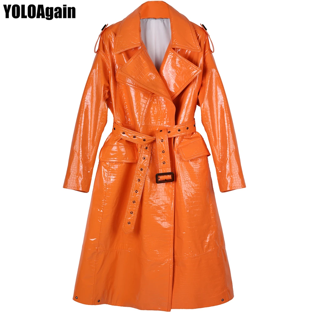 Ladies orange coat Clearance