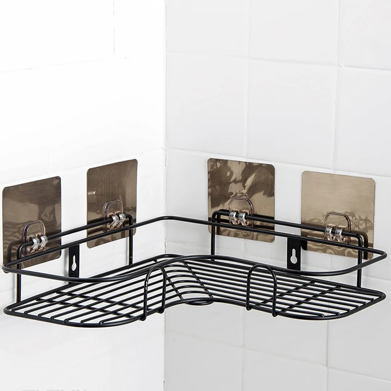 Description Picture 4 of itemAdhesive Wall Hooks Hanger Transparent Hooks Door Wall Hangers Under Wire Shelf Rack Hanger Holder for Kitchen Bathroom Hooks