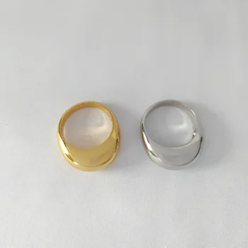 

2020 new ring simple metal geometry cold wind ring ring retro temperament accessories