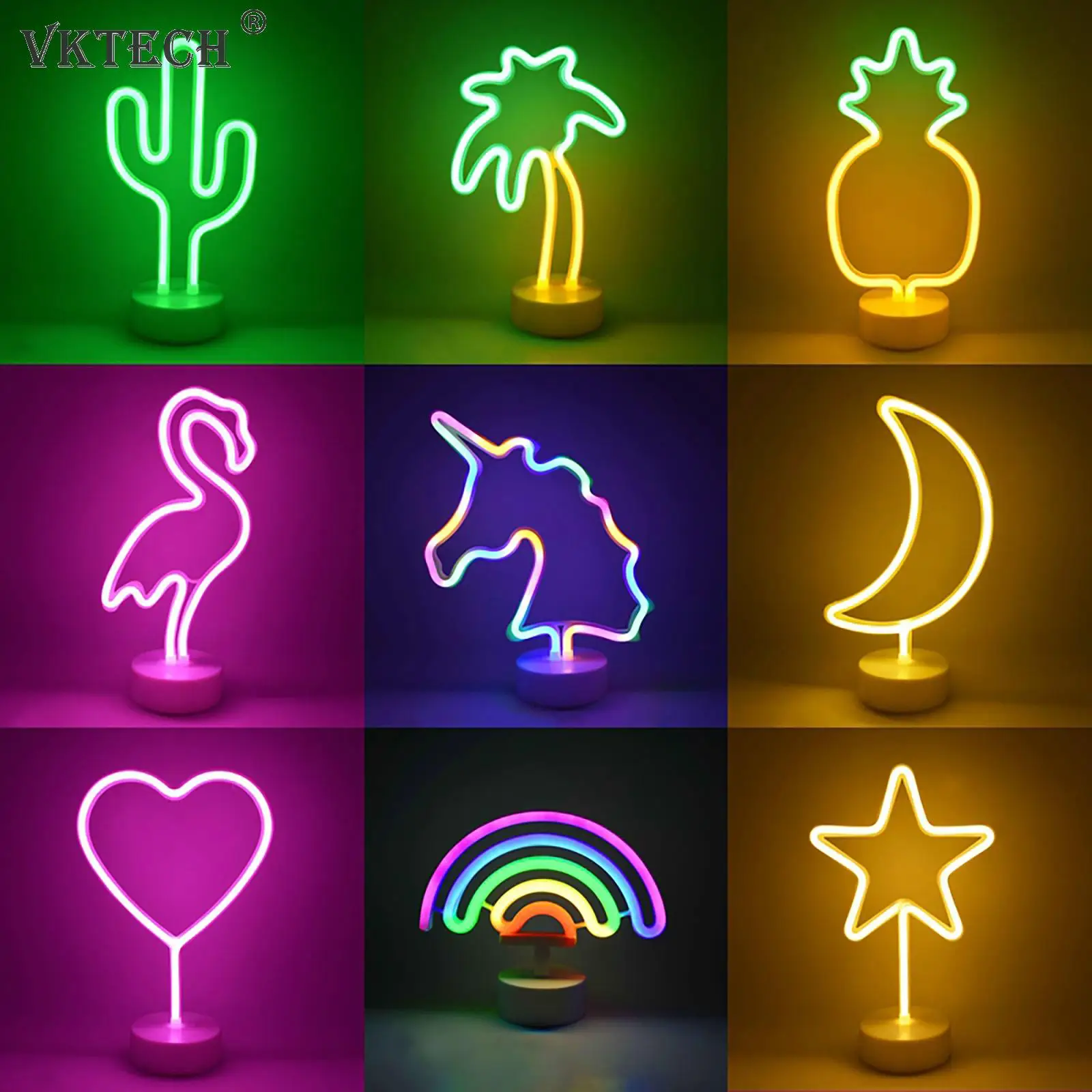 Neon Signs Room Decor Battery Or Usb Powered Art Led Decorative Lights