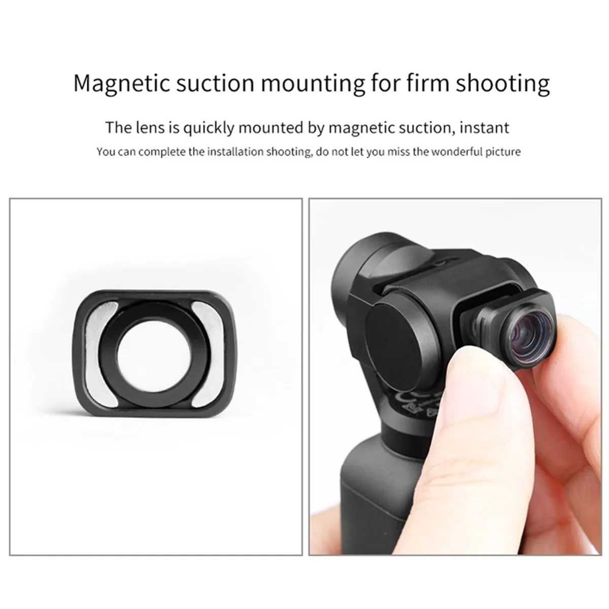 Широкий Ангел объектив для DJI Osmo Карманный, Магнитный Широкий Ангел объектив камеры для DJI OSMO карманные аксессуары