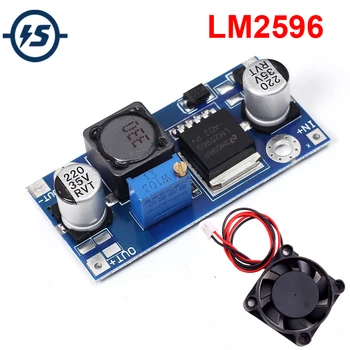 

LM2596 Buck Step Down Converter DC-DC Adjustable Power Supply Module 12V Mini Cooling Computer Fan-Small DC Brushless 4V-35V