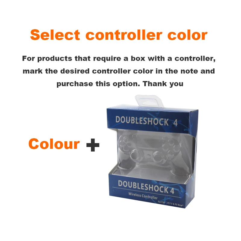 With box Для PS4 контроллер беспроводной геймпад для Playstation Dualshock 4 джойстик Bluetooth геймпады V2 для PS4/PS4 Pro Silm PS3 PC Игры - Цвет: With box