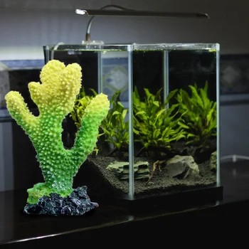 

1Pc Resin Coral Decor Lovely Underwater Eye-catching Beautiful Landscape Coral Fish Tank Coral Branch Coral Aquarium Coral for F