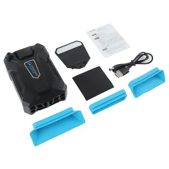 

Low Noise Cooler Mini Air Extracting Cooling Fan Radiator Intelligent Temperature Control Notebook Cooler Exhaust CPU Cooler