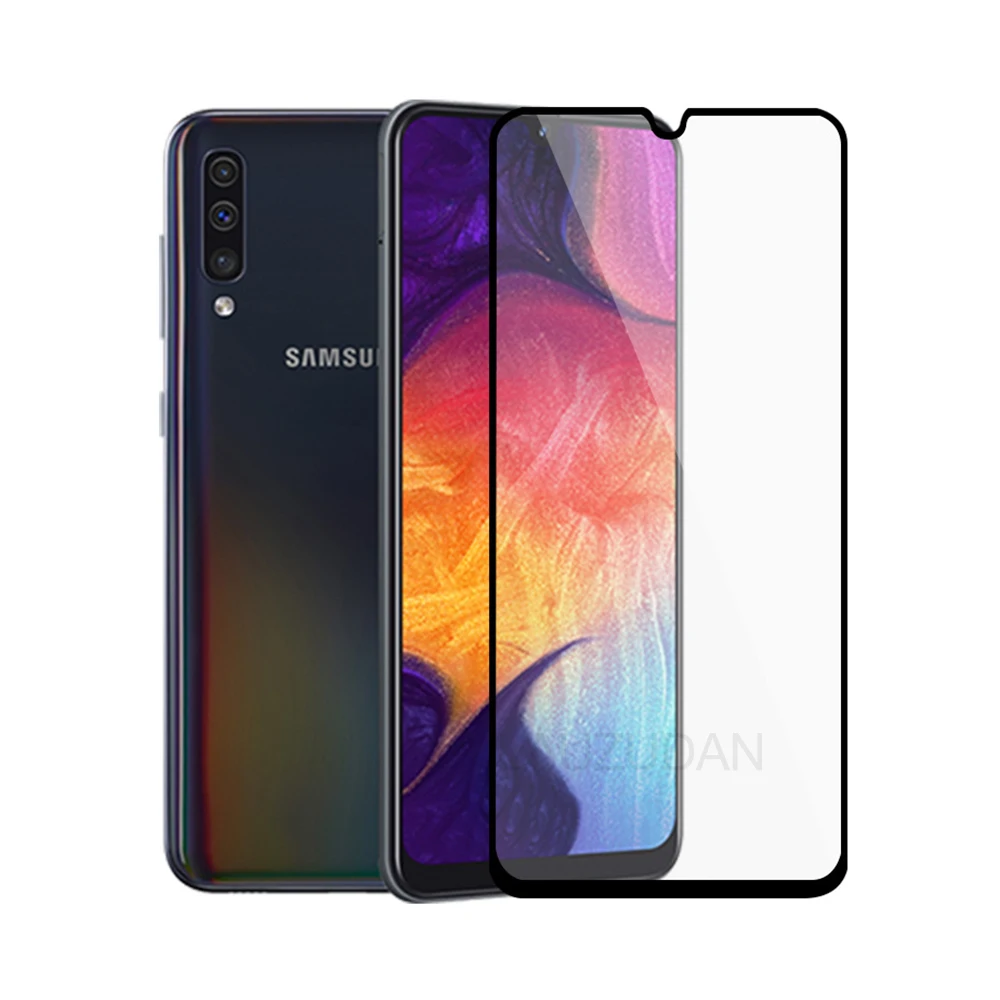 9D Screen Protector on for Galaxy M20 M10 Tempered Glass for Samsung A51 A71 A50 A70 A60 A40 A30 A20 A10 A20E Safety Glass