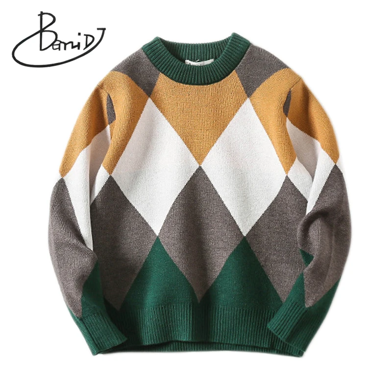 

Autumn Winter Baby Boys Pullover Sweaters 2020 New Geometric Plaid Knit Tops Sweater Older Childrens Clothing 3-12T Kids Clothes