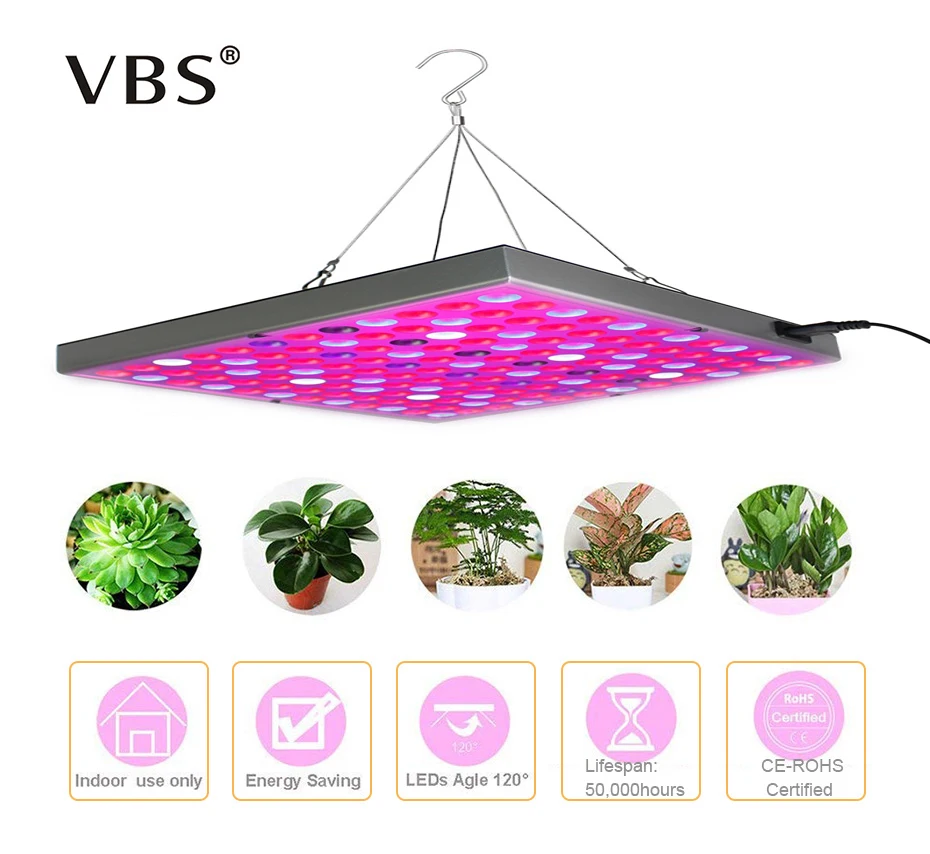 

Hangable Phyto Lamp Full Spectrum LED Grow Light Plant Lamp For Indoor Seedlings Flower vegetative Fitolampy Grow Tent Box