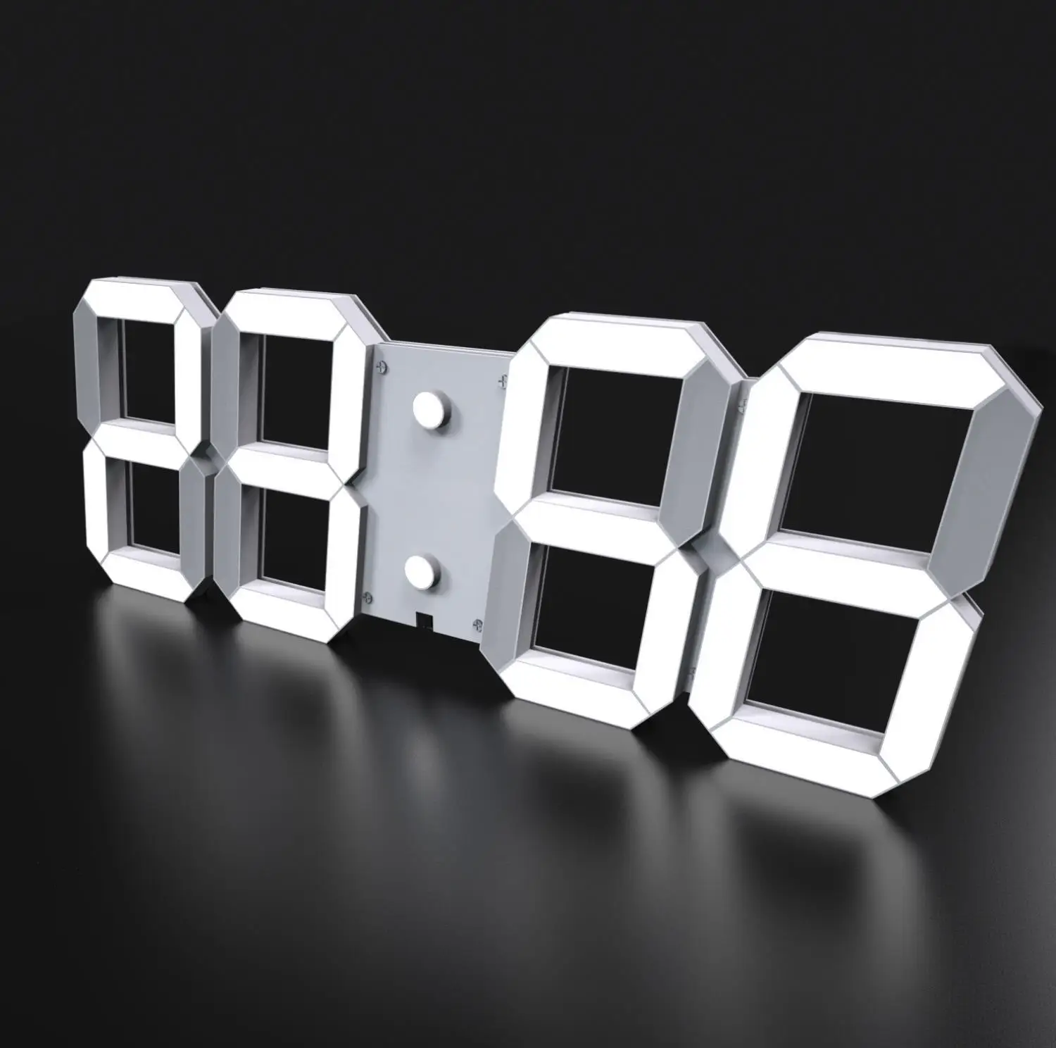 WiFi электронные настенные часы для гостиной светодиодный китайские Смарт простые