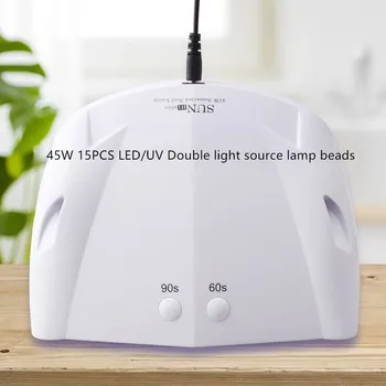 

30W Nail Lamp Infrared intelligent induction Dry quickly and efficiently in 30s LED/UV Double light source lamp beads
